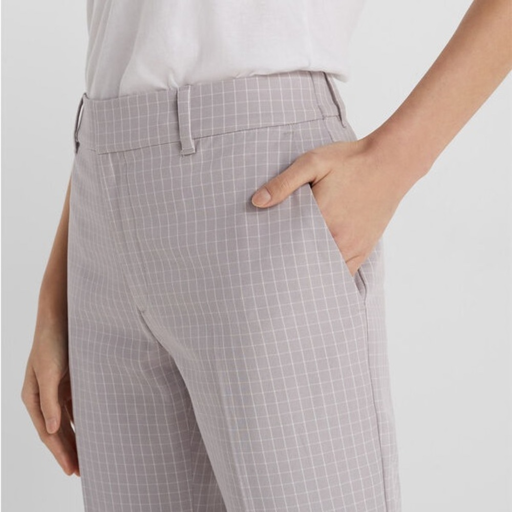 CLUB MONACO Cropped Slim Fit Trouser